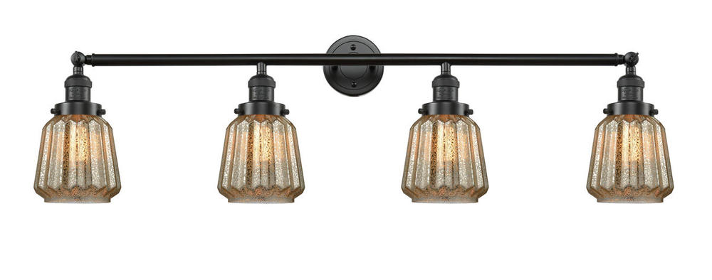 Chatham - 4 Light - 42 inch - Oil Rubbed Bronze - Adjustable Bath Vanity Light