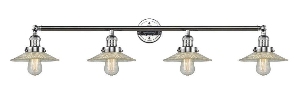 Halophane - 4 Light - 45 inch - Polished Chrome - Adjustable Bath Vanity Light