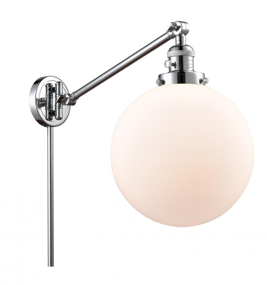 Beacon - 1 Light - 10 inch - Polished Chrome -Adjustable Swing Arm