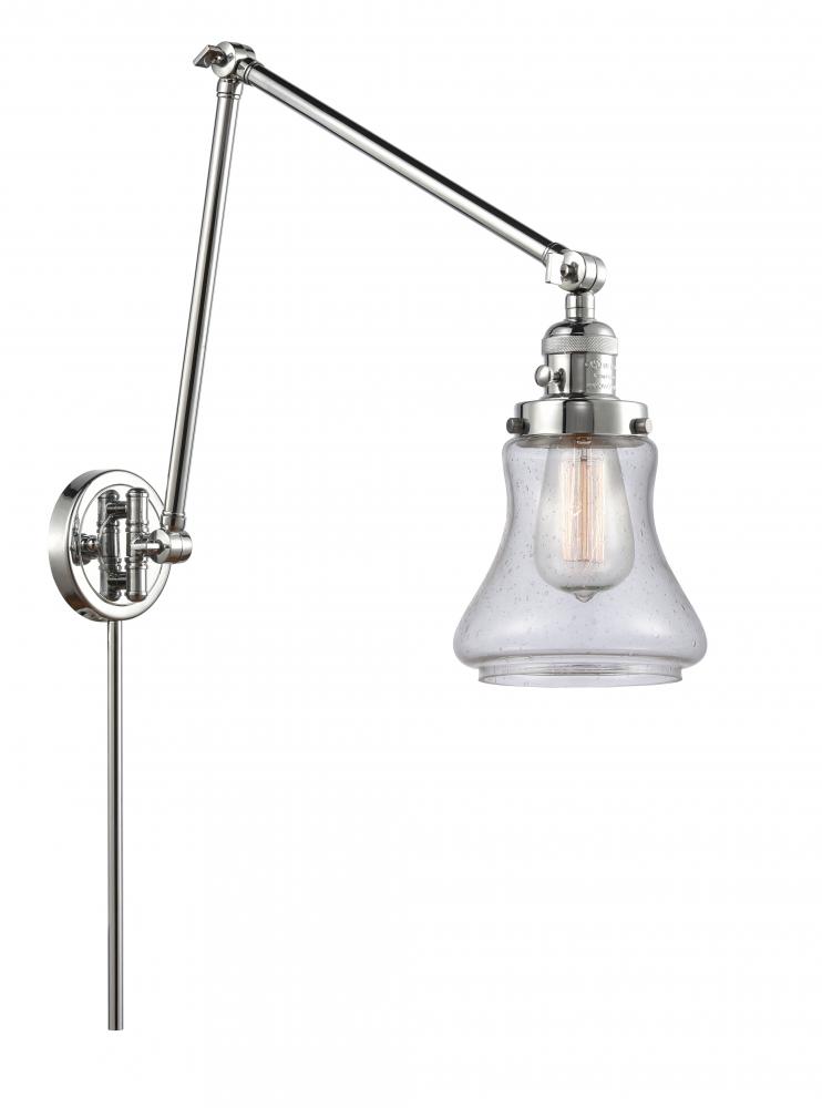 Bellmont - 1 Light - 8 inch - Polished Chrome -Adjustable Swing Arm