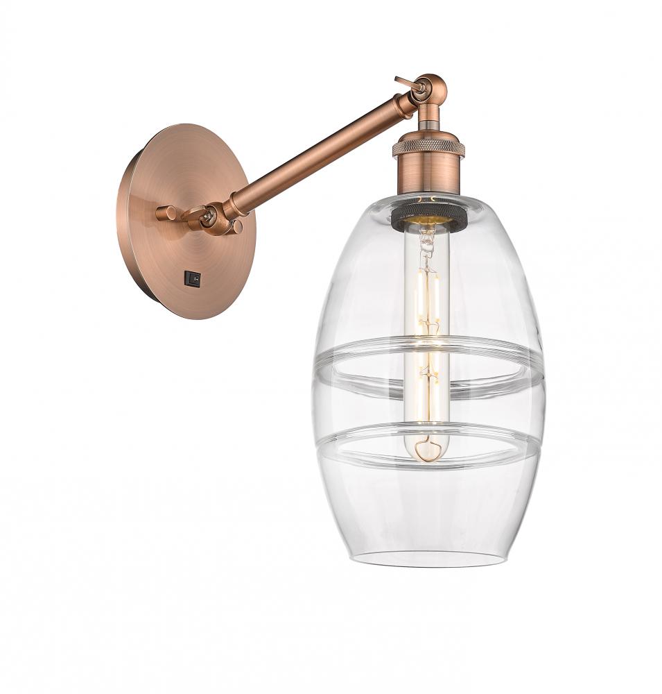 Vaz - 1 Light - 6 inch - Antique Copper - Adjustable Sconce