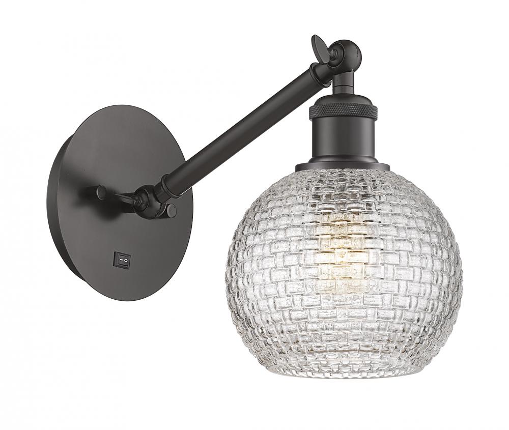 Athens - 1 Light - 6 inch - Oil Rubbed Bronze - Adjustable Sconce