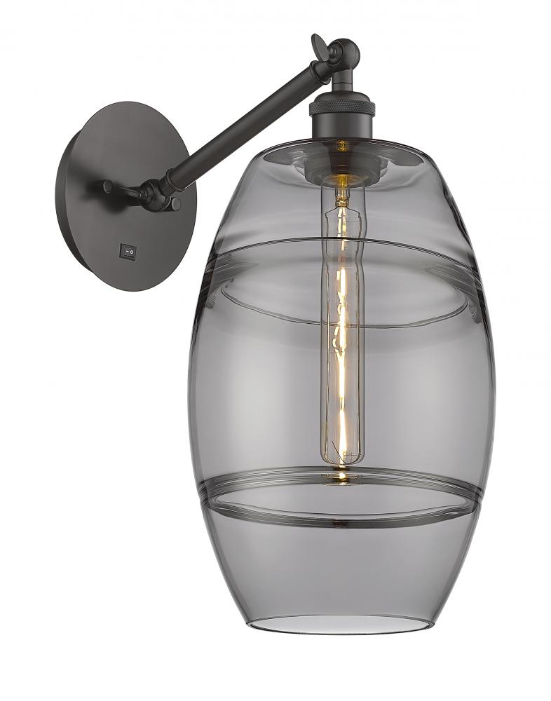Vaz - 1 Light - 8 inch - Oil Rubbed Bronze - Adjustable Sconce