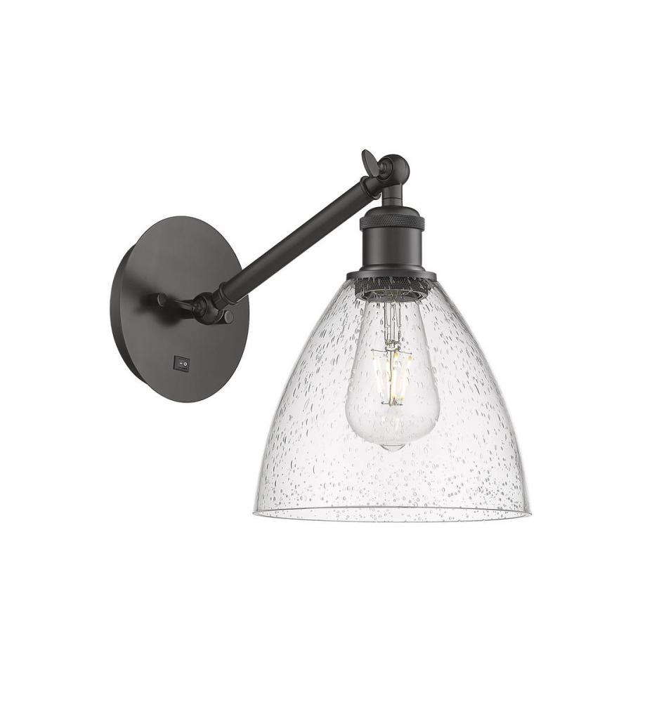 Bristol - 1 Light - 8 inch - Oil Rubbed Bronze - Adjustable Sconce