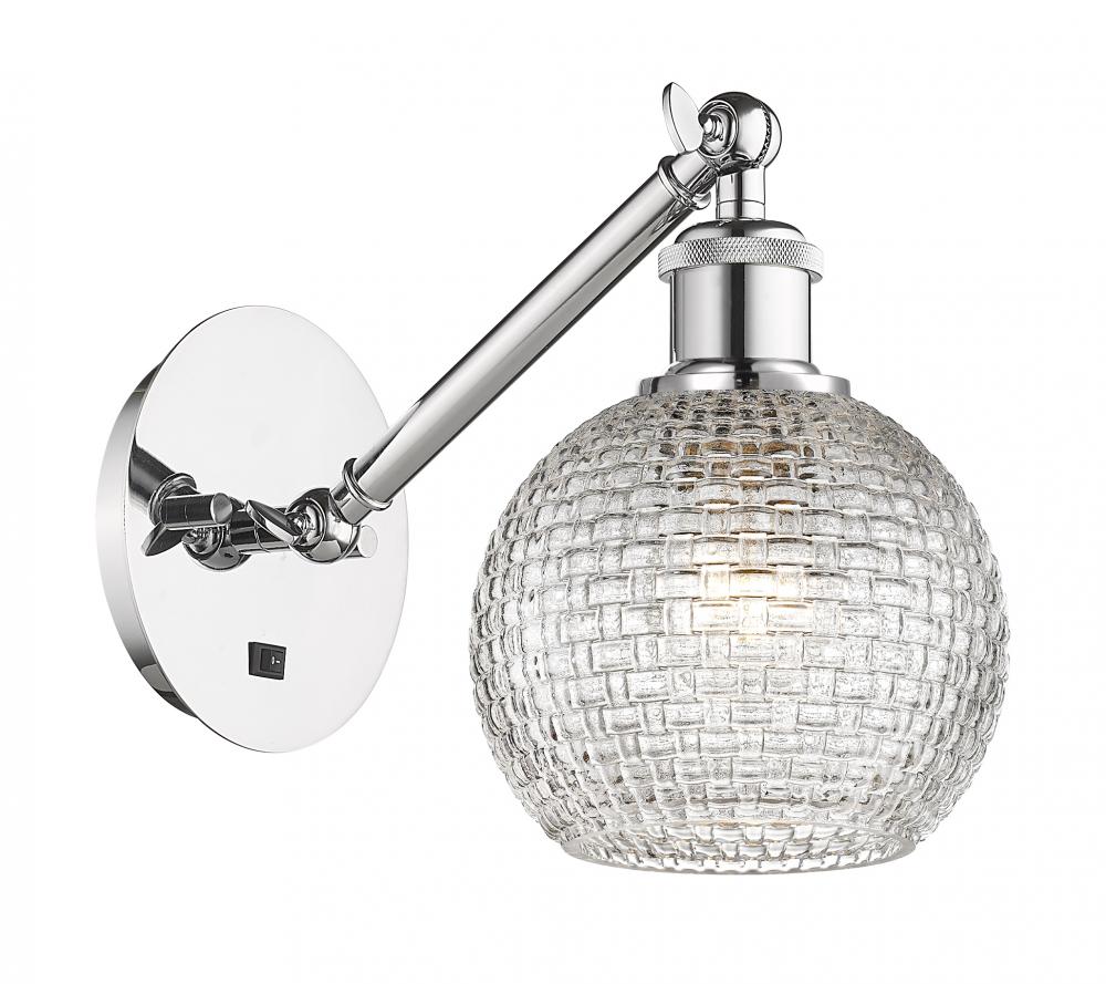 Athens - 1 Light - 6 inch - Polished Chrome - Adjustable Sconce