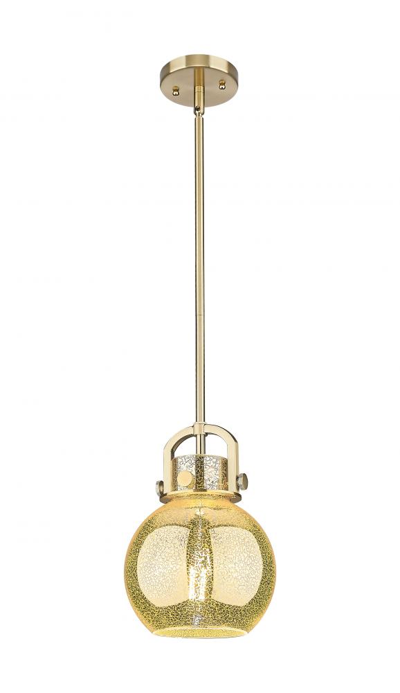 Newton Sphere - 1 Light - 8 inch - Champagne Bronze - Mini Pendant