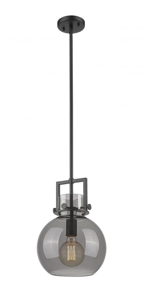 Newton Sphere - 1 Light - 10 inch - Matte Black - Mini Pendant