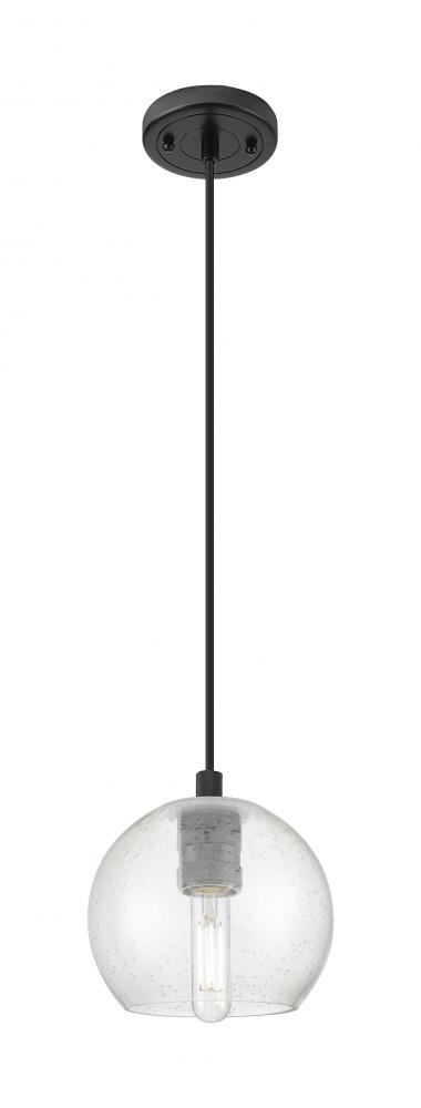 Crown Point - 1 Light - 6 inch - Matte Black - Pendant