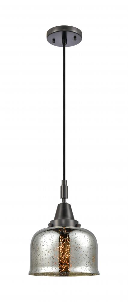 Bell - 1 Light - 8 inch - Matte Black - Mini Pendant