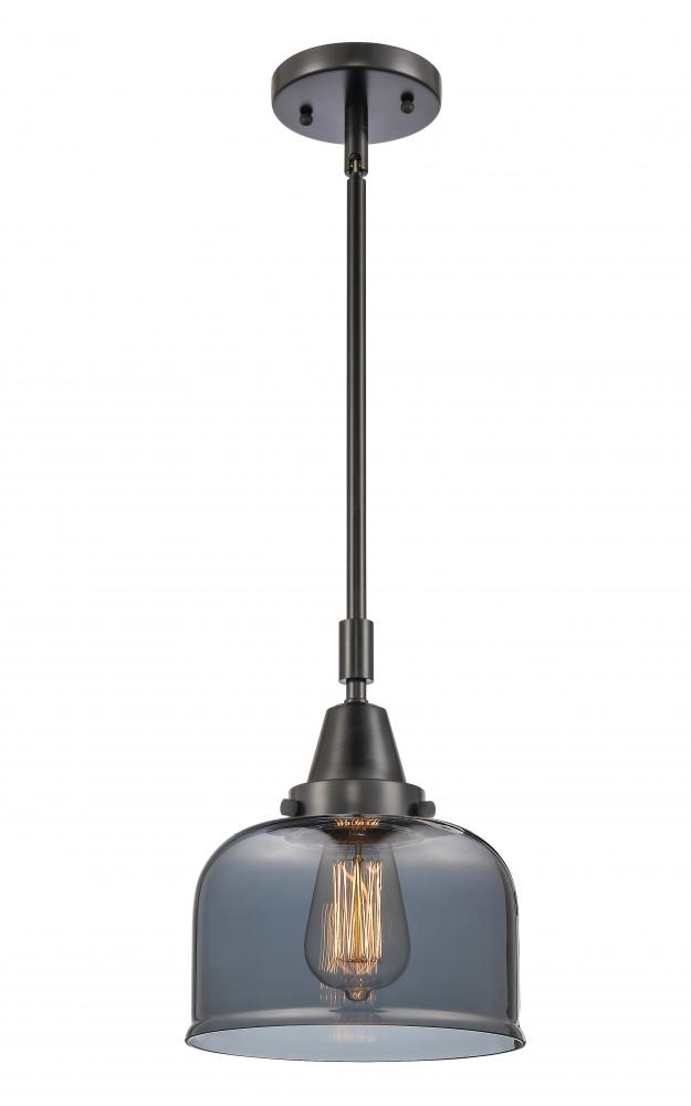 Bell - 1 Light - 8 inch - Matte Black - Mini Pendant