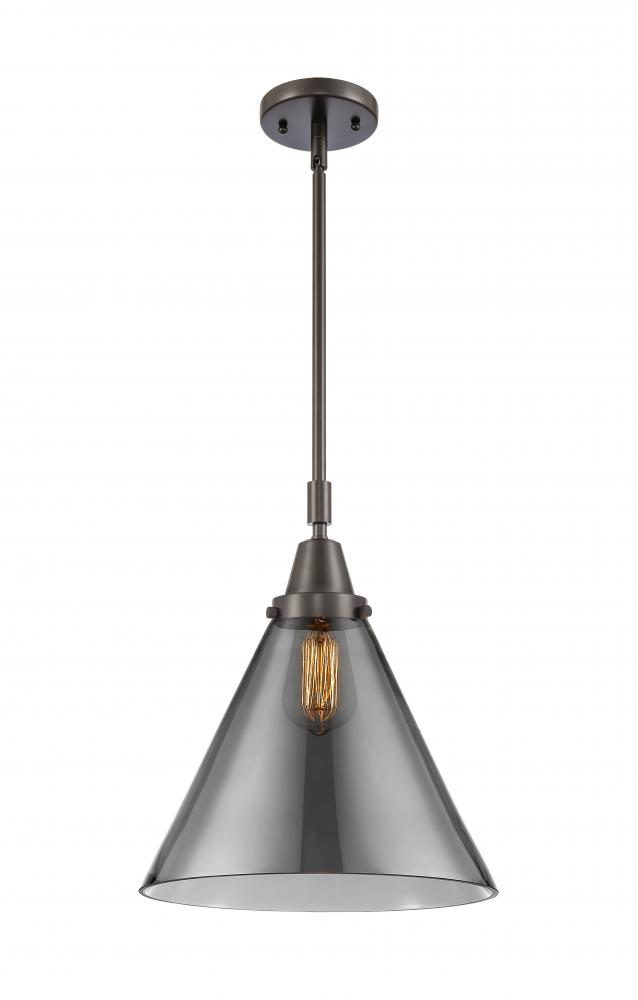 Cone - 1 Light - 12 inch - Oil Rubbed Bronze - Mini Pendant