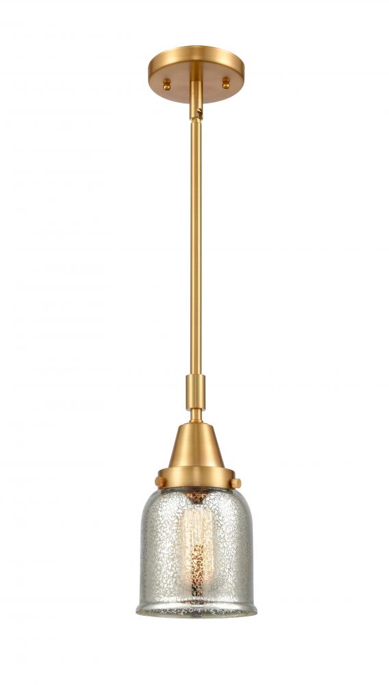 Bell - 1 Light - 5 inch - Satin Gold - Mini Pendant