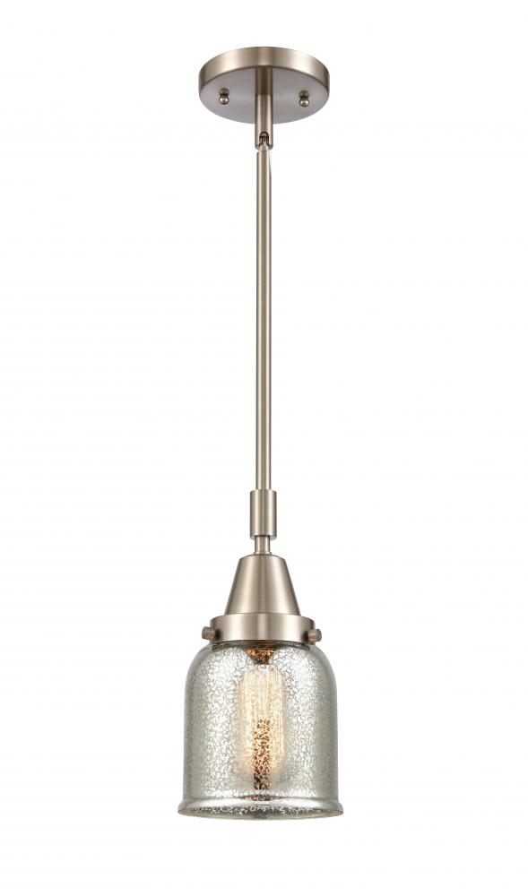 Bell - 1 Light - 5 inch - Brushed Satin Nickel - Mini Pendant