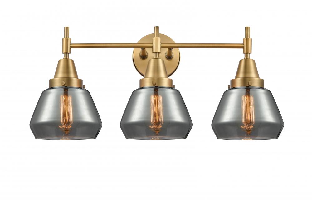 Fulton - 3 Light - 25 inch - Brushed Brass - Bath Vanity Light