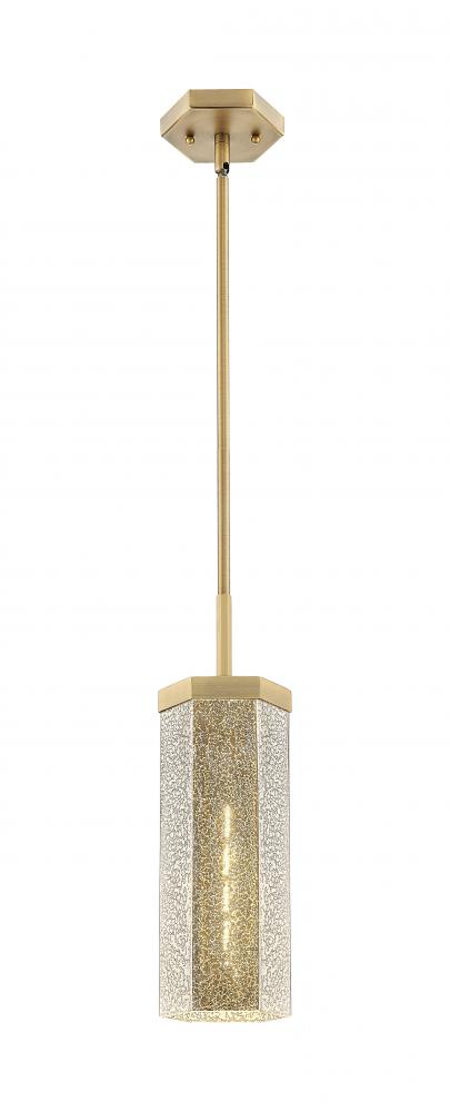 Blakeley - 1 Light - 5 inch - Brushed Brass - Pendant