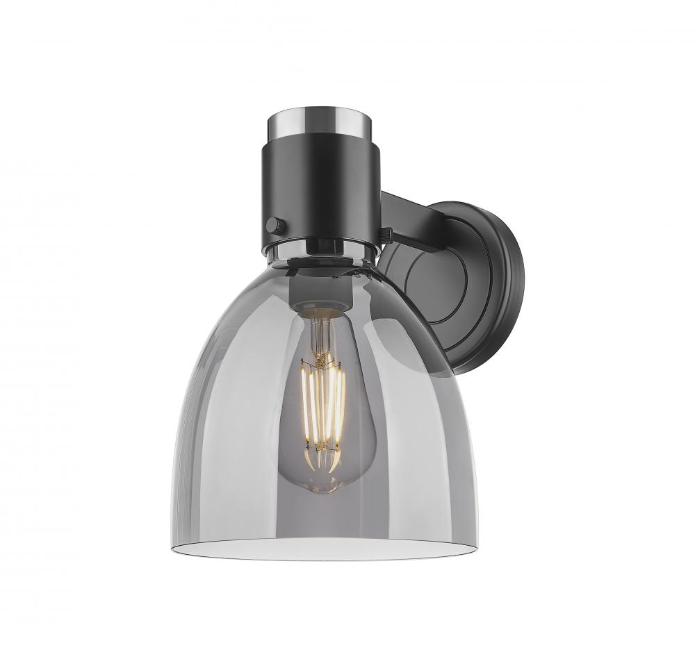 Lawton Bell - 1 Light - 8 inch - Matte Black - Sconce