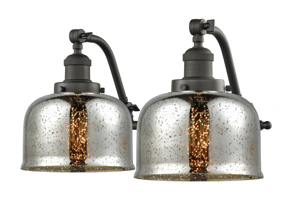 Bell - 2 Light - 18 inch - Oil Rubbed Bronze - Adjustable Bath Vanity Light