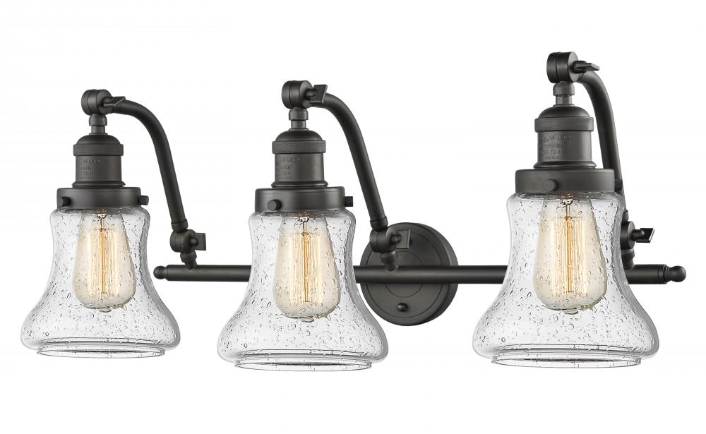 Bellmont - 3 Light - 28 inch - Oil Rubbed Bronze - Adjustable Bath Vanity Light
