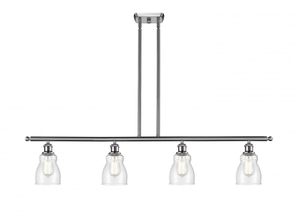 Ellery - 4 Light - 48 inch - Brushed Satin Nickel - Cord hung - Island Light