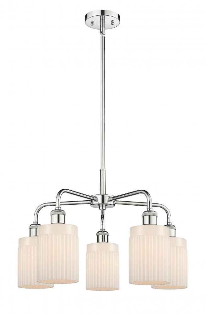 Hadley - 5 Light - 23 inch - Polished Chrome - Chandelier