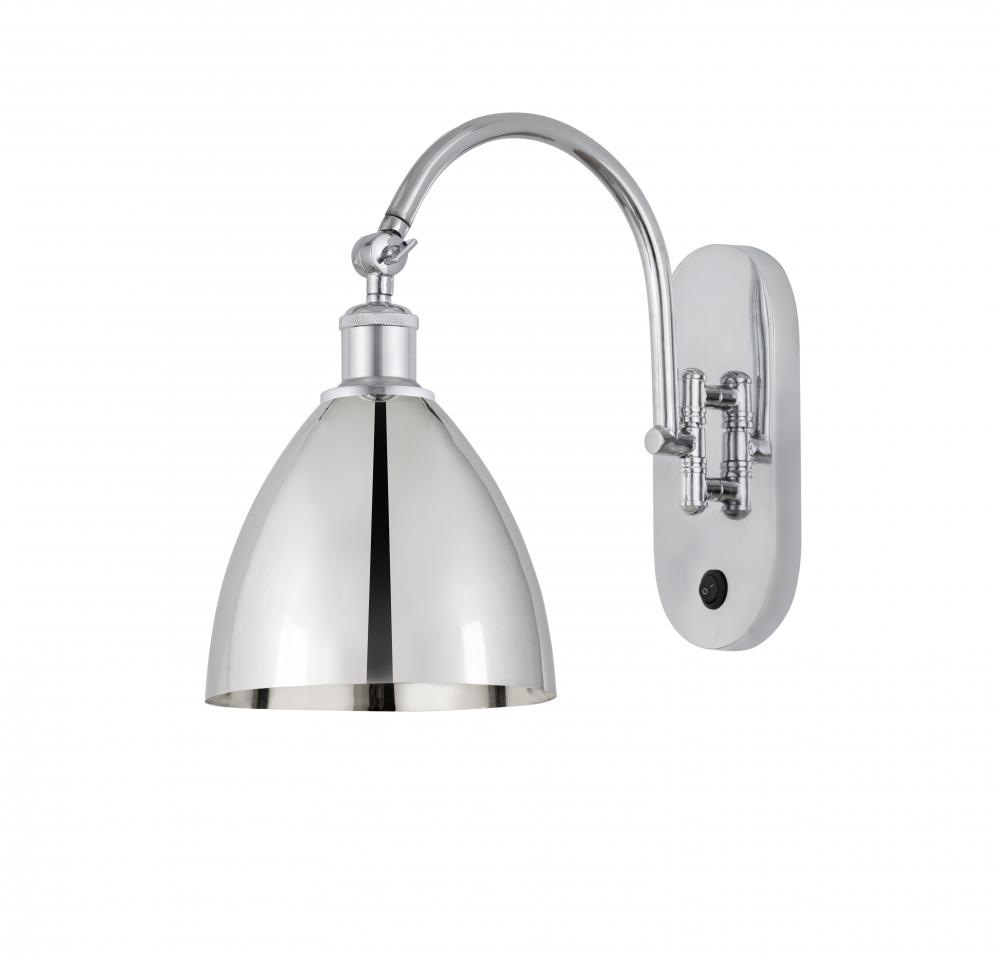 Bristol - 1 Light - 8 inch - Polished Chrome - Adjustable Swing Arm