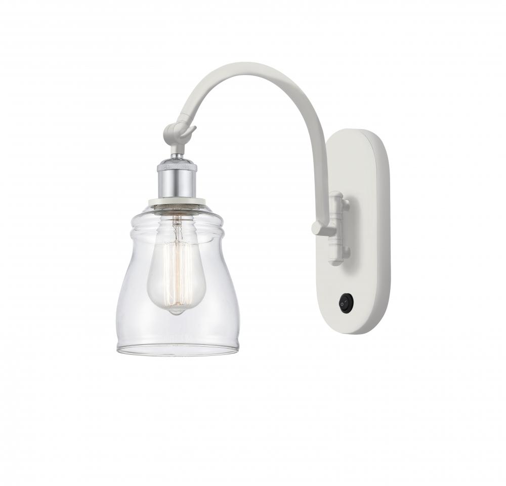 Ellery - 1 Light - 5 inch - White Polished Chrome - Adjustable Swing Arm