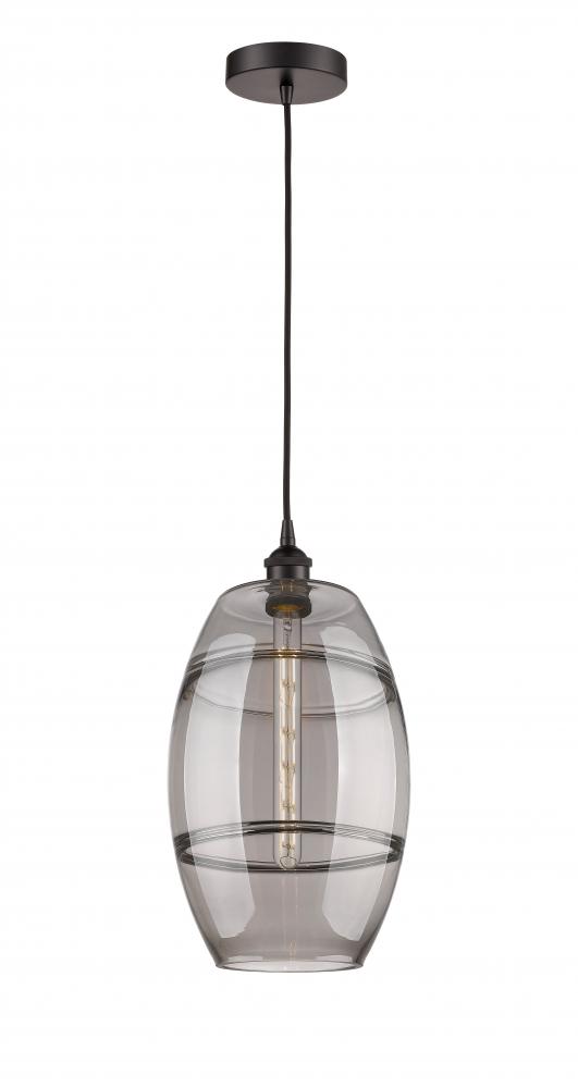 Vaz - 1 Light - 10 inch - Oil Rubbed Bronze - Cord hung - Mini Pendant