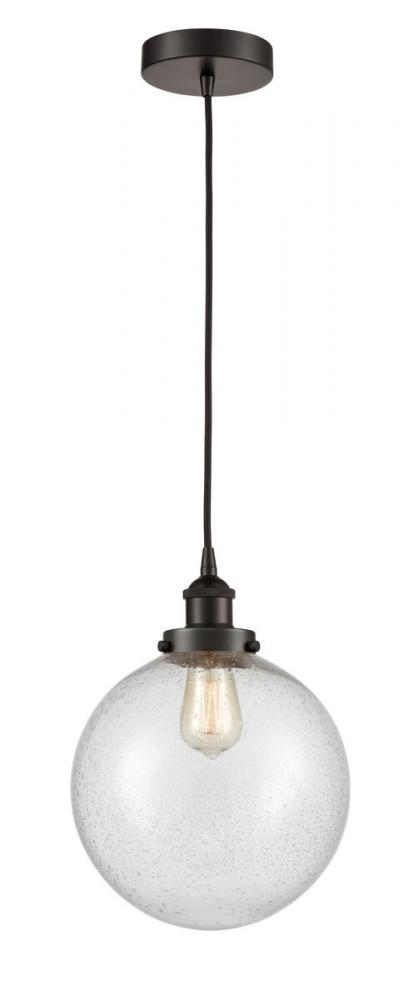 Beacon - 1 Light - 10 inch - Oil Rubbed Bronze - Cord hung - Mini Pendant