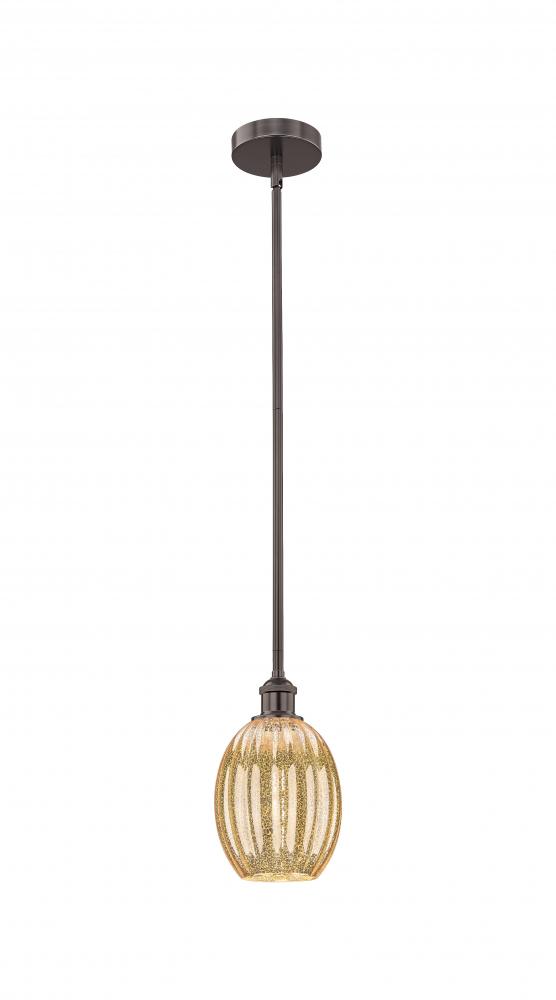 Preston Bulb - 1 Light - 6 inch - Oil Rubbed Bronze - Stem hung - Mini Pendant