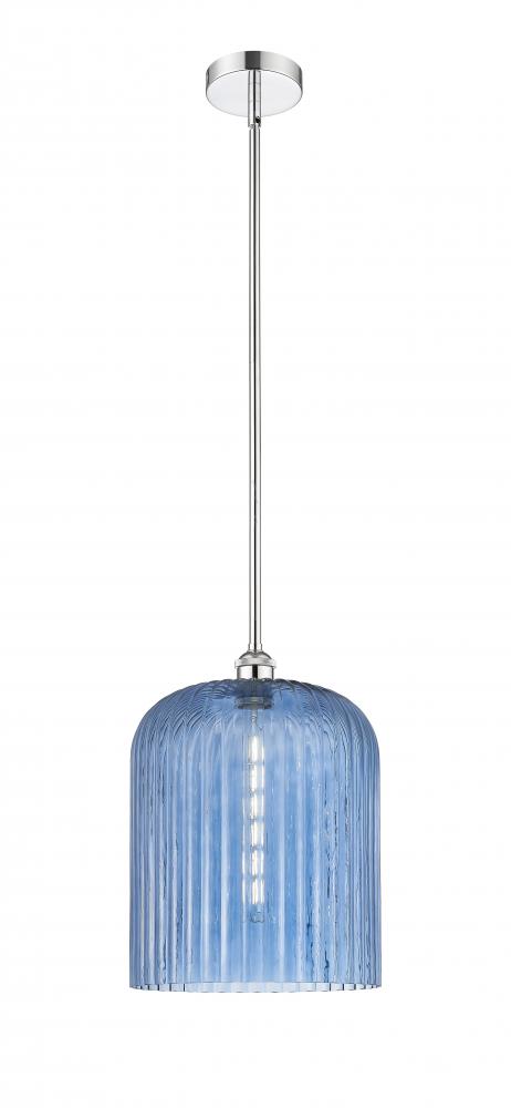 Bridal Veil - 1 Light - 5 inch - Polished Chrome - Cord hung - Mini Pendant