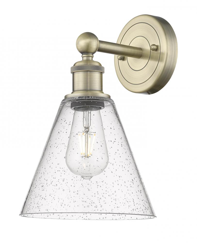 Berkshire - 1 Light - 8 inch - Antique Brass - Sconce