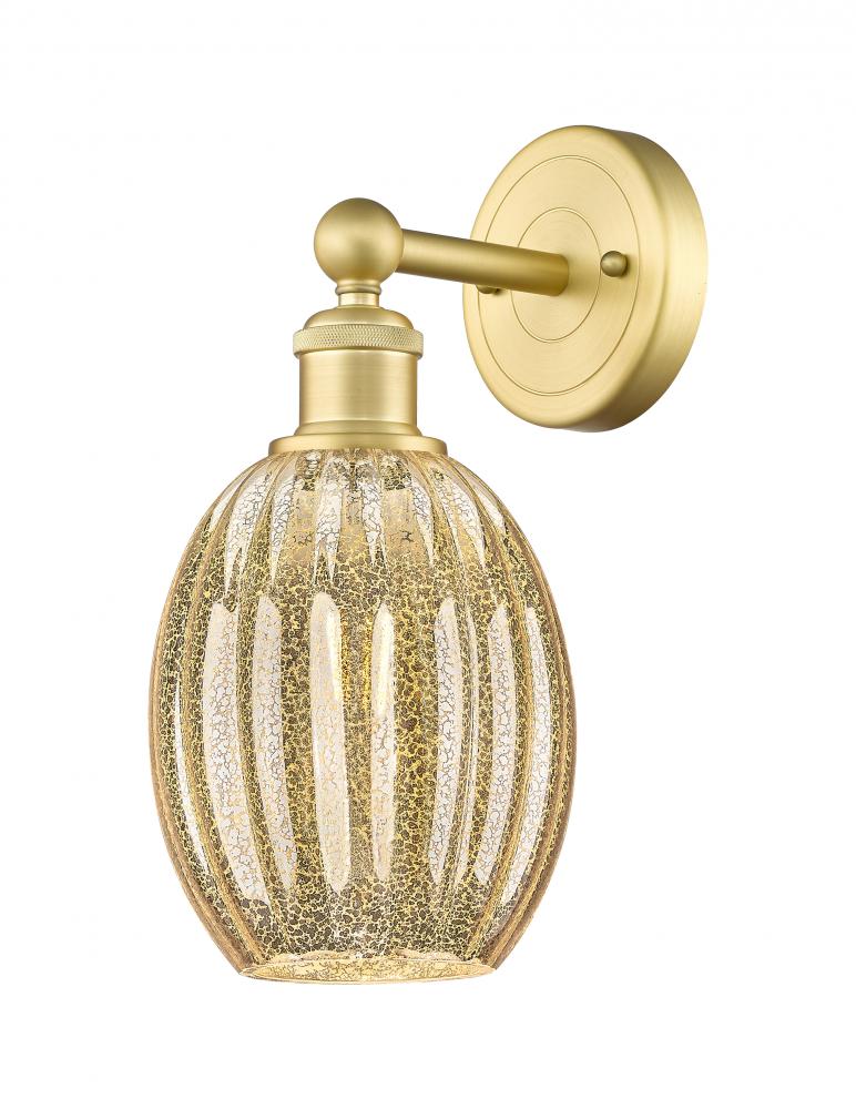 Preston Bulb - 1 Light - 6 inch - Satin Gold - Sconce