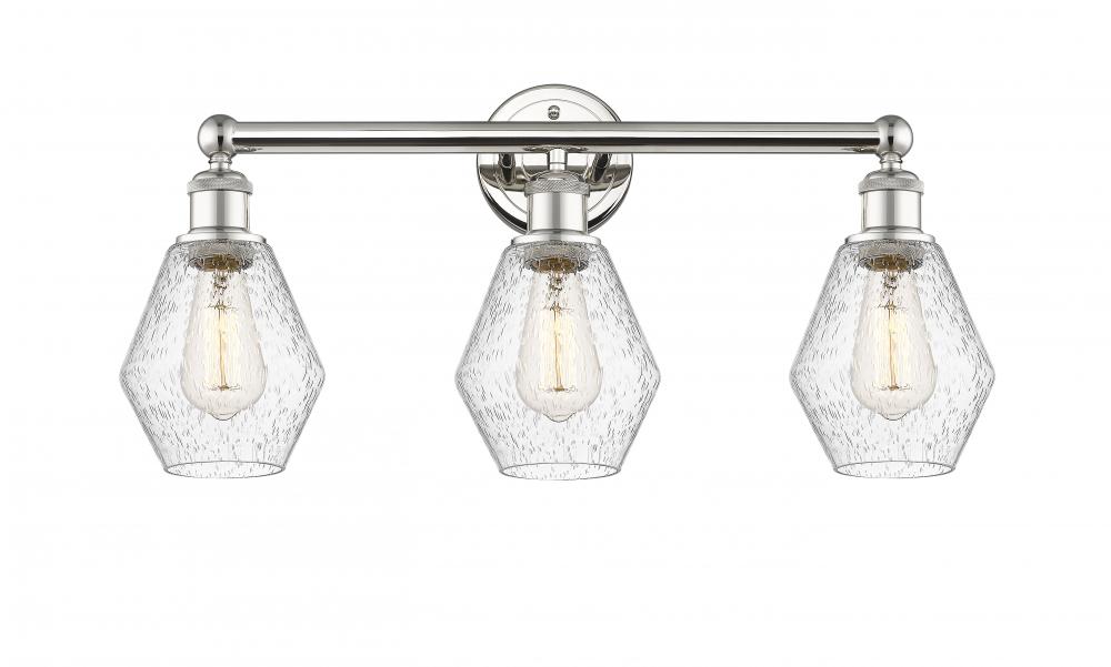 Cindyrella - 3 Light - 24 inch - Polished Nickel - Bath Vanity Light