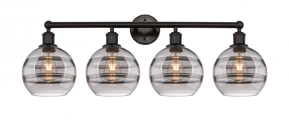 Rochester - 4 Light - 35 inch - Oil Rubbed Bronze - Bath Vanity Light