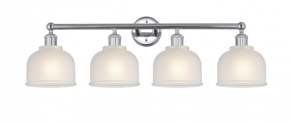 Dayton - 4 Light - 33 inch - Polished Chrome - Bath Vanity Light