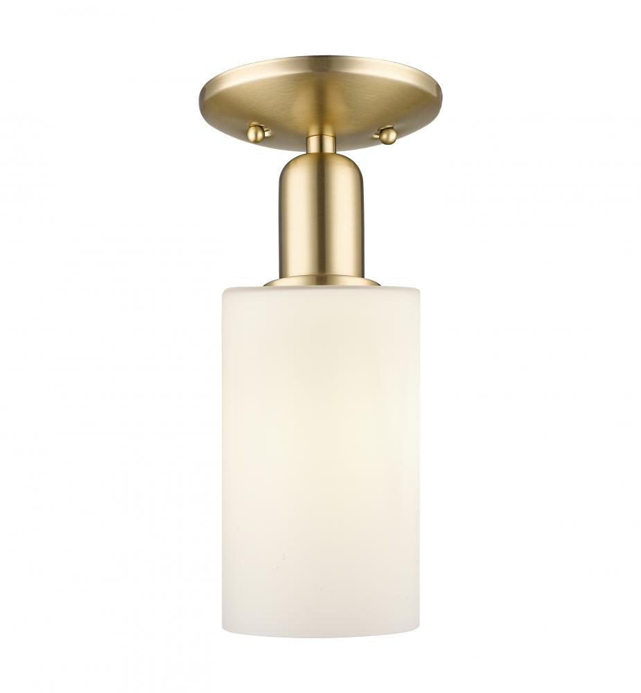 Clymer - 1 Light - 4 inch - Champagne Bronze - Semi-Flush Mount