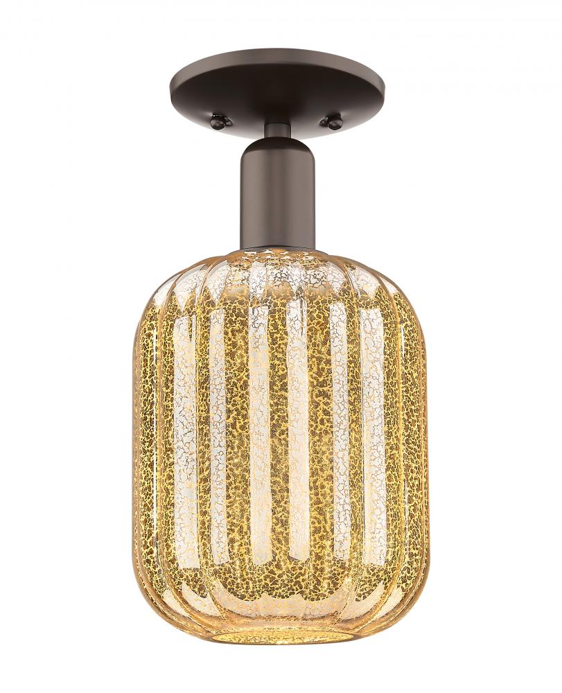 Preston - 1 Light - 6 inch - Oil Rubbed Bronze - Semi-Flush Mount