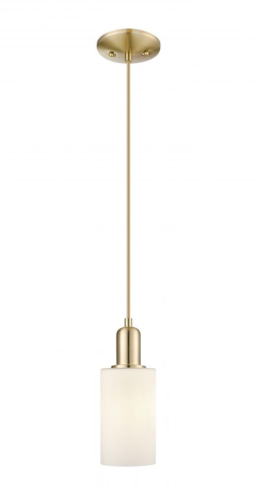 Clymer - 1 Light - 4 inch - Champagne Bronze - Cord hung - Mini Pendant