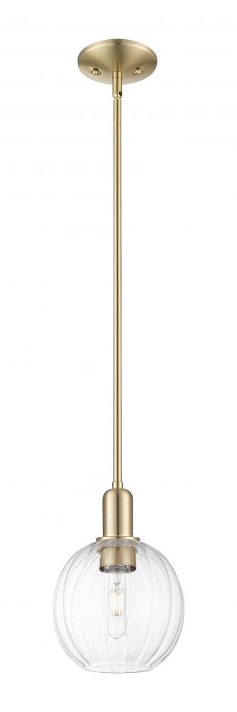 Preston - 1 Light - 6 inch - Champagne Bronze - Mini Pendant
