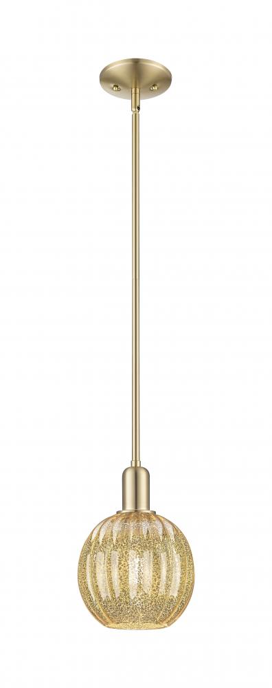 Preston - 1 Light - 6 inch - Champagne Bronze - Mini Pendant