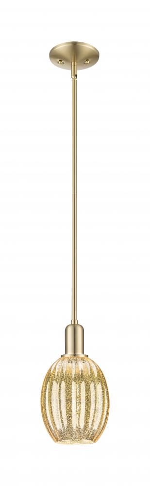 Preston - 1 Light - 6 inch - Champagne Bronze - Mini Pendant