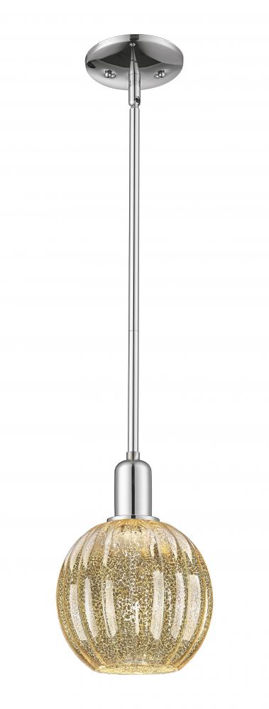 Preston - 1 Light - 6 inch - Polished Chrome - Mini Pendant