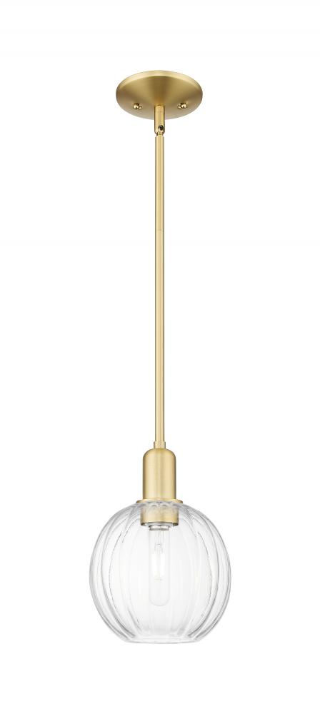 Preston - 1 Light - 6 inch - Satin Gold - Mini Pendant