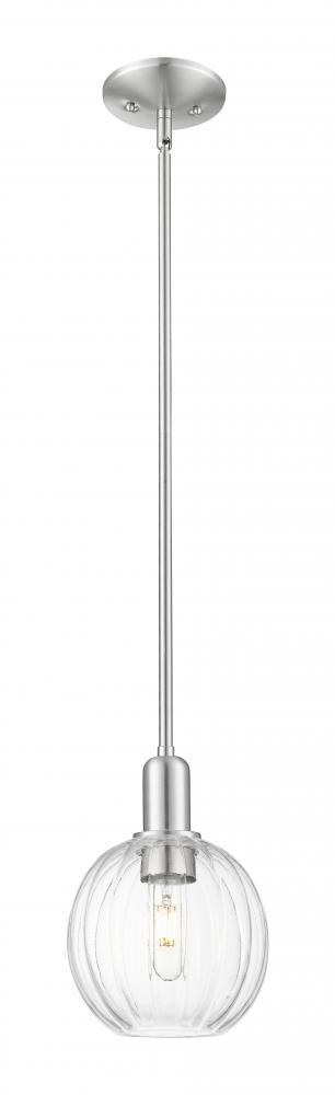 Preston - 1 Light - 6 inch - Brushed Satin Nickel - Mini Pendant