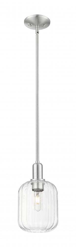 Preston - 1 Light - 6 inch - Brushed Satin Nickel - Mini Pendant