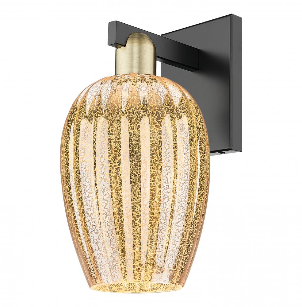 Preston - 1 Light - 6 inch - Black Antique Brass - Sconce