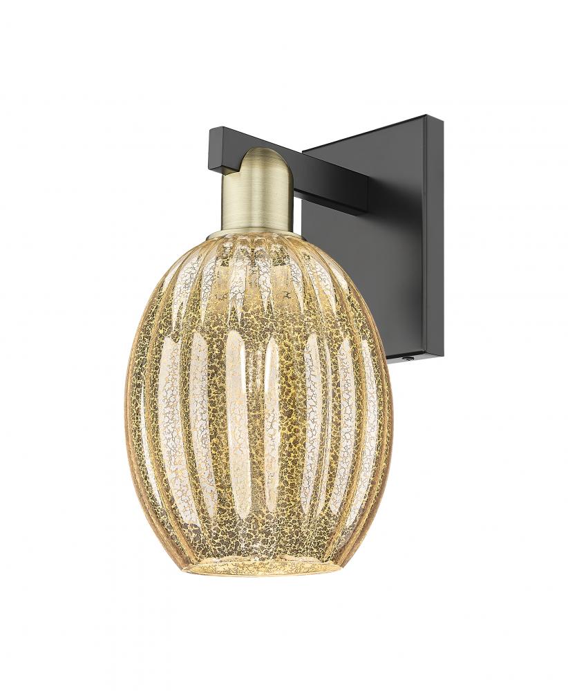 Preston - 1 Light - 6 inch - Black Antique Brass - Sconce