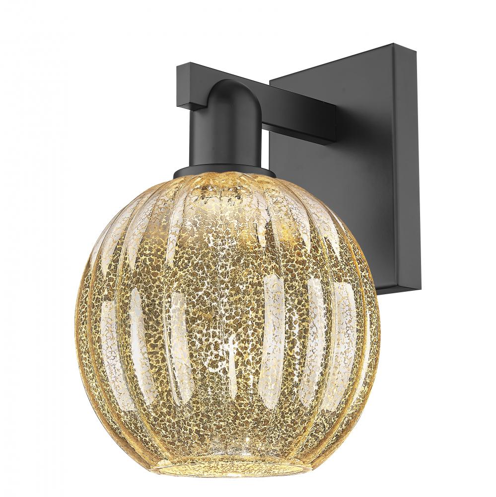Preston - 1 Light - 6 inch - Matte Black - Sconce
