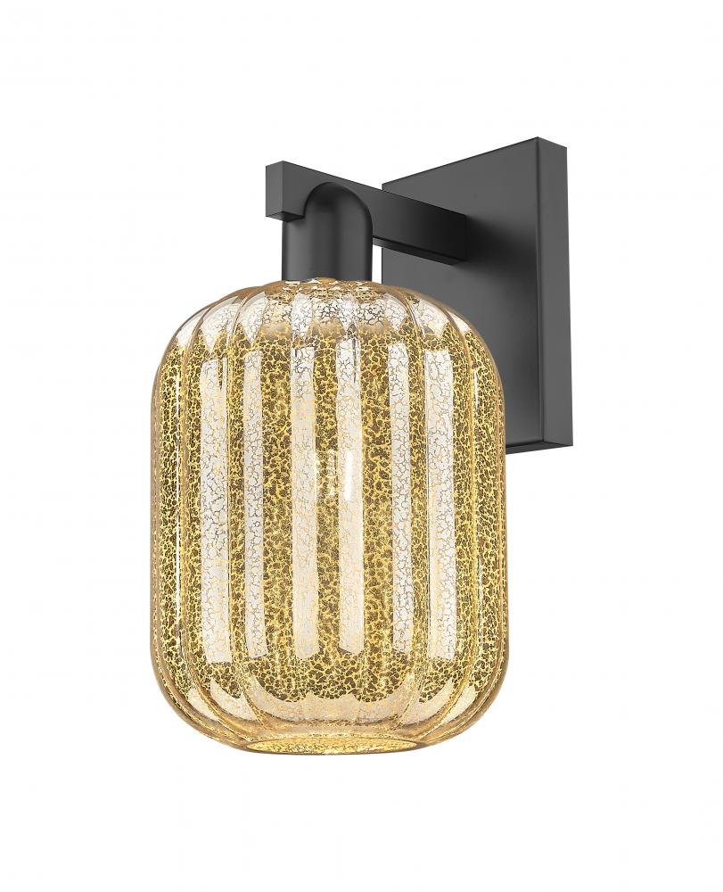 Preston - 1 Light - 6 inch - Matte Black - Sconce