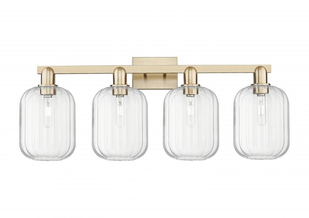 Preston - 4 Light - 36 inch - Champagne Bronze - Bath Vanity Light